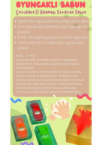 Böğürtlen Kokulu Oyuncaklı Çocuk Sabun 100 G