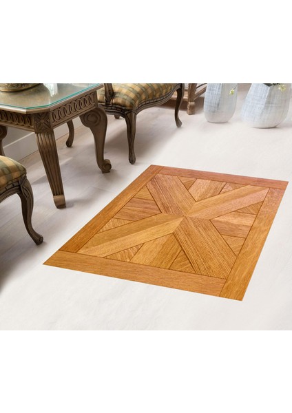 Yer Kaplama Zemin Kaplama Folyosu Dekoratif Folyo 65X65 cm 2.model