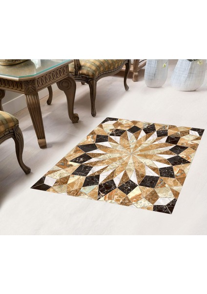 Yer Kaplama Zemin Kaplama Folyosu Dekoratif Folyo 65X65 cm 22.model