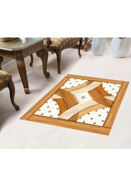 Yer Kaplama Zemin Kaplama Folyosu Dekoratif Folyo 65X65 cm 21.model