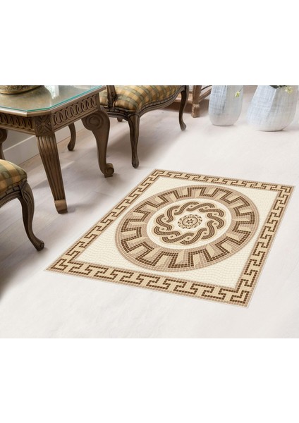 Yer Kaplama Zemin Kaplama Folyosu Dekoratif Folyo 65X65 cm 25.model