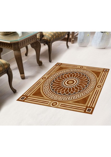 Yer Kaplama Zemin Kaplama Folyosu Dekoratif Folyo 65X65 cm 4.model