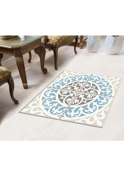 Yer Kaplama Zemin Kaplama Folyosu Dekoratif Folyo 65X65 cm 12.model