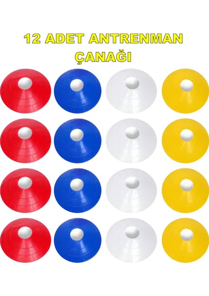 Jovvasport Antrenman Çanağı 12'li Set