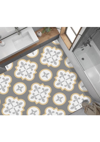 Yer Kaplama Zemin Kaplama Folyosu 65X130 cm Gri Floor fiyatları