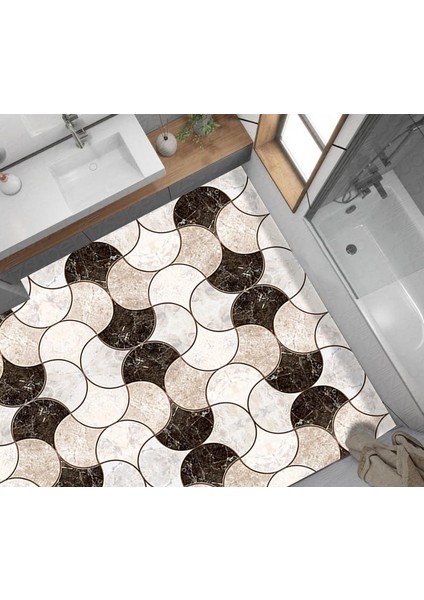 Yer Kaplama Zemin Kaplama Folyosu 65X130 cm Geometry Floor Tile fiyatları