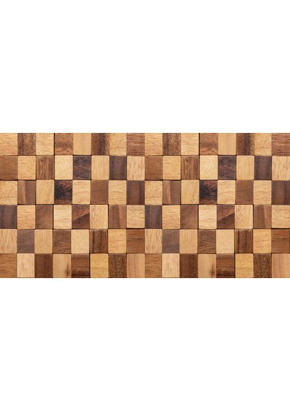 Yer Kaplama Zemin Kaplama Folyosu 65X130 cm Kare Ahşap