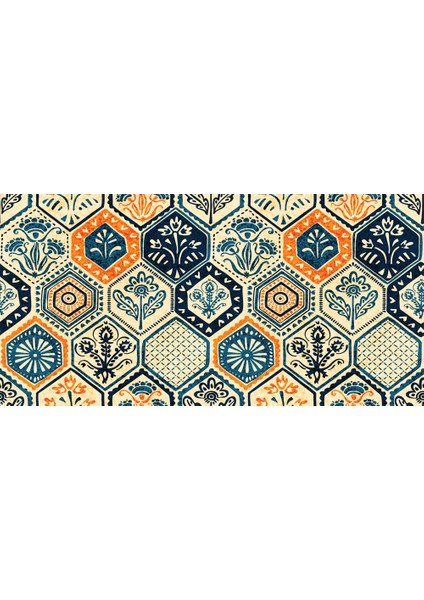 Yer Kaplama Zemin Kaplama Folyosu 65X130 cm Hexagon modelleri