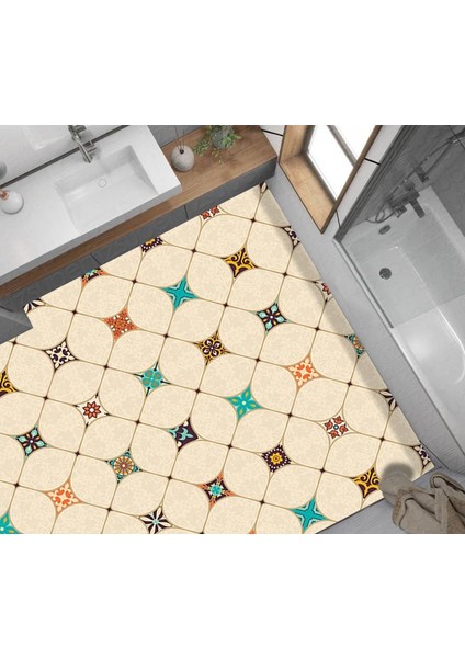 Yer Kaplama Zemin Kaplama Folyosu 65X130 cm Majolika Desen 2 fiyatları