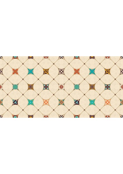 Yer Kaplama Zemin Kaplama Folyosu 65X130 cm Majolika Desen 2 modelleri