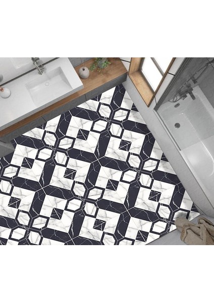 Yer Kaplama Zemin Kaplama Folyosu 65X130 cm Mermer Geometrik fiyatları