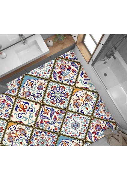 Yer Kaplama Zemin Kaplama Folyosu 65X130 cm Vintage Turkish fiyatları