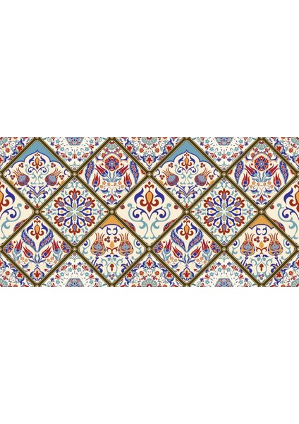 Yer Kaplama Zemin Kaplama Folyosu 65X130 cm Vintage Turkish modelleri