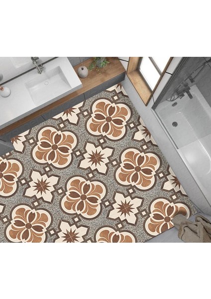 Yer Kaplama Zemin Kaplama Folyosu 65X130 cm Geometric Stone fiyatları