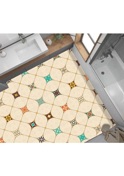 Yer Kaplama Zemin Kaplama Folyosu 65X130 cm Majolika Desen 4 fiyatları