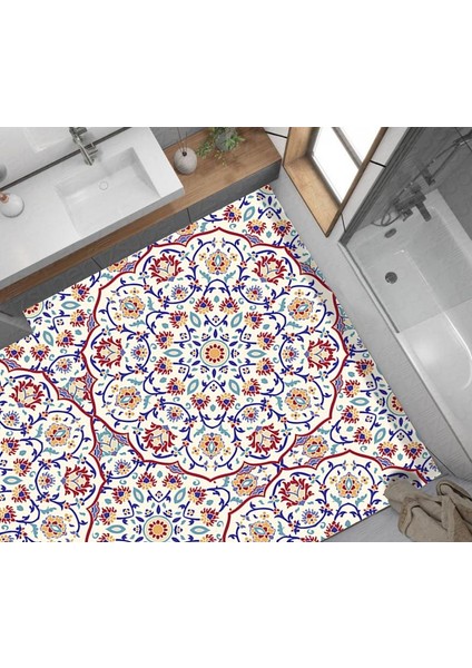 Yer Kaplama Zemin Kaplama Folyosu 65X130 cm Mandala Vintage fiyatları