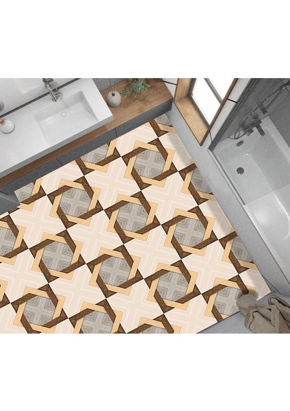 Yer Kaplama Zemin Kaplama Folyosu 65X130 cm Soyut Kare fiyatları