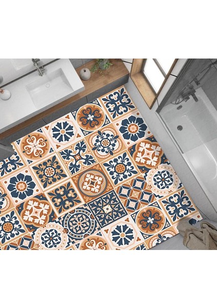 Yer Kaplama Zemin Kaplama Folyosu 65X130 cm Talevera Fayans fiyatları