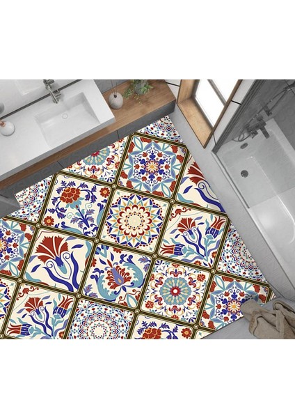 Yer Kaplama Zemin Kaplama Folyosu 65X130 cm Turkish Style Vintage fiyatları