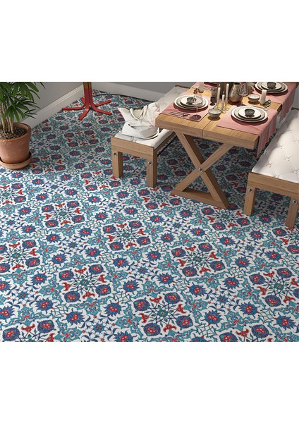 Yer Kaplama Zemin Kaplama Folyosu 65X130 cm Türk Çini