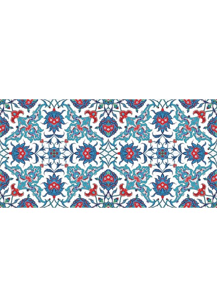 Yer Kaplama Zemin Kaplama Folyosu 65X130 cm Türk Çini modelleri