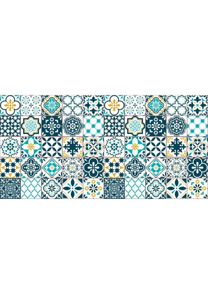 Yer Kaplama Zemin Kaplama Folyosu 65X130 cm Spanish Retro Tile Color modelleri