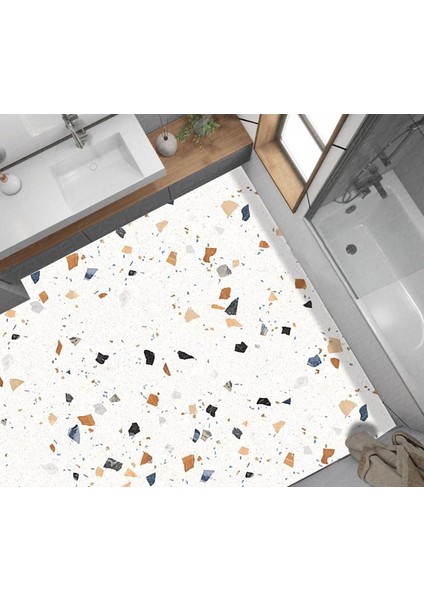 Yer Kaplama Zemin Kaplama Folyosu 65X130 cm Terrazzo Mermer fiyatları