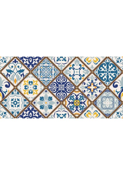 Yer Kaplama Zemin Kaplama Folyosu 65X130 cm Ottoman Motifs modelleri