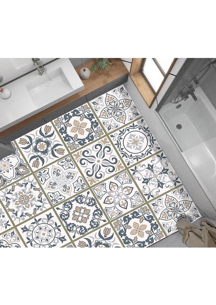 Yer Kaplama Zemin Kaplama Folyosu 65X130 cm Turkish Tile Style fiyatları