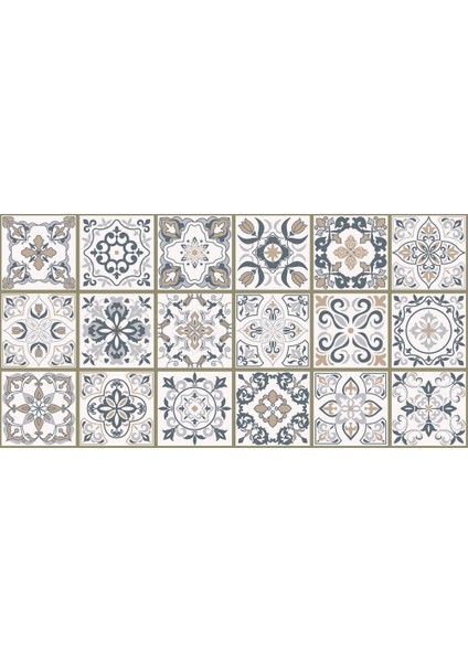 Yer Kaplama Zemin Kaplama Folyosu 65X130 cm Turkish Tile Style modelleri