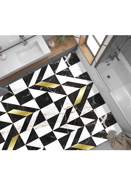 Yer Kaplama Zemin Kaplama Folyosu 65X130 cm Geometry Marble fiyatları