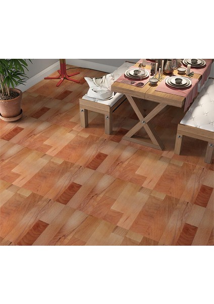 Yer Kaplama Zemin Kaplama Folyosu 65X130 cm Wooden Vintage