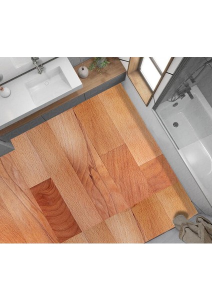 Yer Kaplama Zemin Kaplama Folyosu 65X130 cm Wooden Vintage fiyatları
