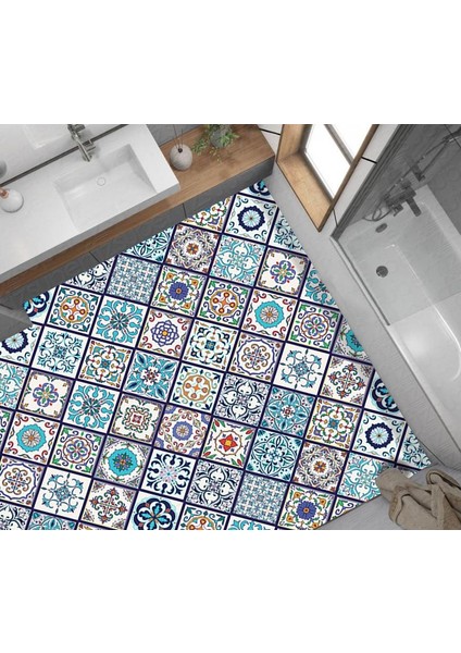 Yer Kaplama Zemin Kaplama Folyosu 65X130 cm Talevera Dörtgen fiyatları