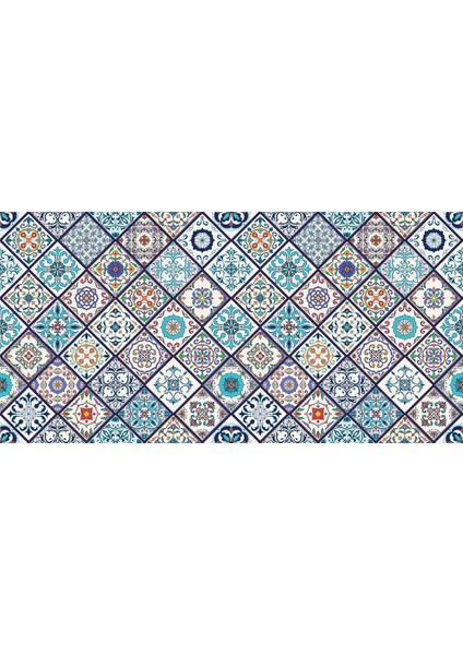 Yer Kaplama Zemin Kaplama Folyosu 65X130 cm Talevera Dörtgen modelleri