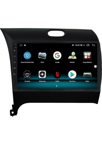 Kia Cerato (2016-2018) Android 12 Carplay Navigasyon Multimedya - 2gb Ram 32GB HDD