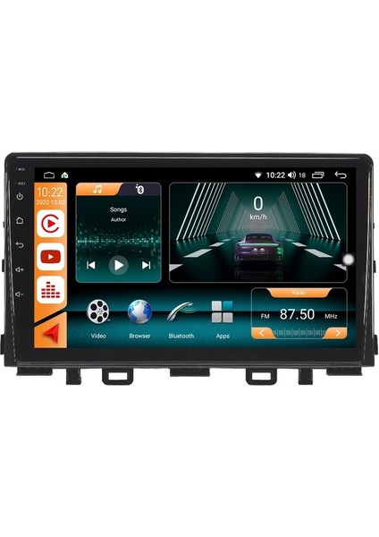 Kia Picanto (2018-2020) Android 12 Carplay Navigasyon Multimedya - 2gb Ram 32GB HDD