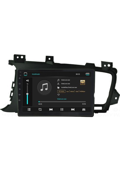 Kia Optima (2012-2013) Android 12 Carplay Navigasyon Multimedya - 8gb Ram 128GB HDD