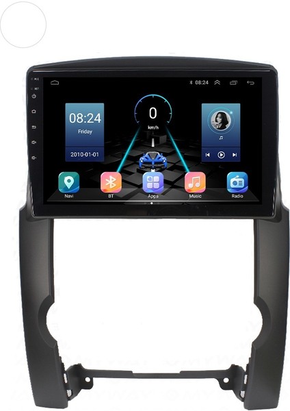Kia Sorento (2010-2012) Android 12 Carplay Navigasyon Multimedya - 8gb Ram 128GB HDD