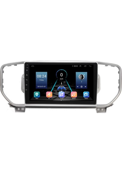 Kia Sportage (2019-2021) Android 12 Carplay Navigasyon Multimedya - 4gb Ram 64GB HDD