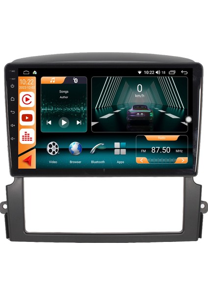 Kia Sorento (2002-2007) Android 12 Carplay Navigasyon Multimedya - 2gb Ram 32GB HDD