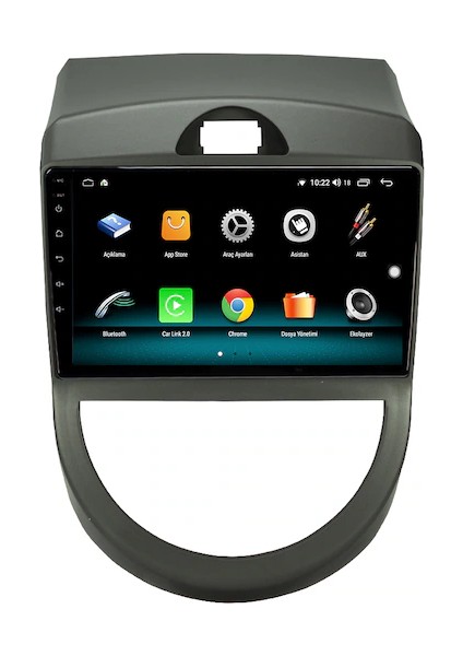 Kia Soul (2010-2013) Android 12 Carplay Navigasyon Multimedya - 2gb Ram 32GB HDD