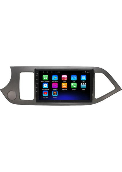 Kia Picanto (2011-2016) Android 12 Carplay Navigasyon Multimedya - 2gb Ram 32GB HDD