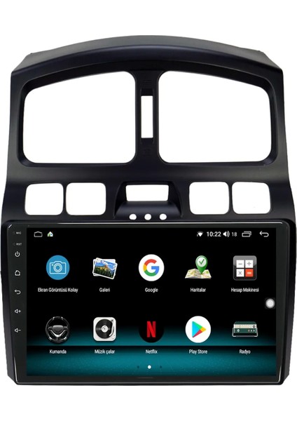 Kia Sportage (2005) Android 12 Carplay Navigasyon Multimedya - 2gb Ram 32GB HDD