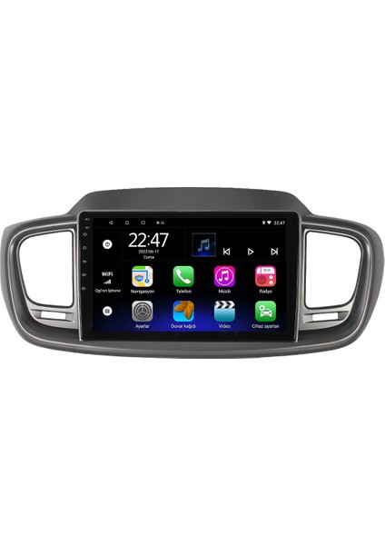 Kia Sorento (2015-2016) Android 12 Carplay Navigasyon Multimedya - 2gb Ram 16GB HDD