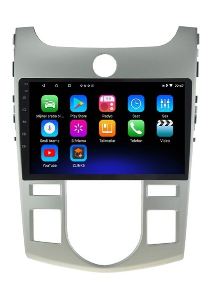 Kia Cerato (2010-2012) Android 12 Carplay Navigasyon Multimedya - 2gb Ram 32GB HDD modelleri