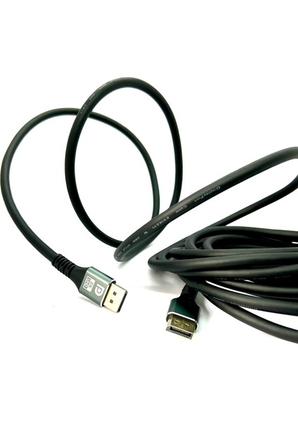 5 Metre 8k Displayport Kablo 1.4V 8k@60hz Display Port To Display Port Cable 4k@144hz/2k@165hz/1080p 240hz