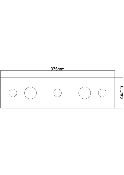Tavan Spot Göbek Tsg-44-5-Dikdörtgen 30X90X4,5CM fırsatları