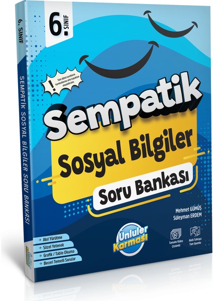 Sempatik 6. Sınıf Sosyal Bilgiler Soru Bankası Ünlüler Karması