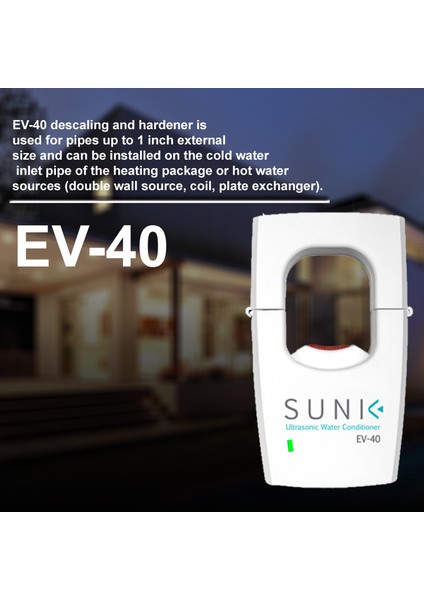 EV-40 Elektronik Kireç Önleyici EV-40 (Beyaz) fırsatları